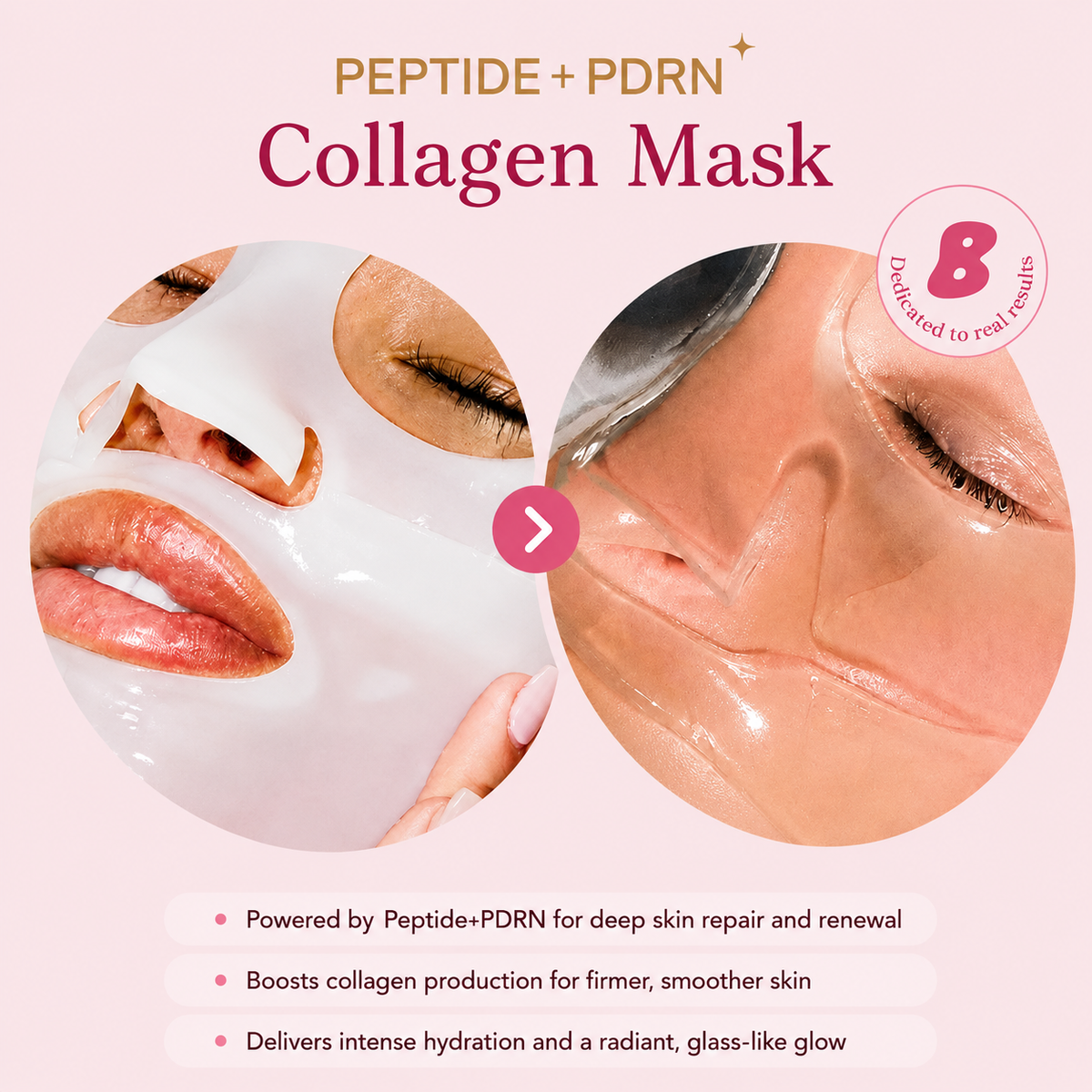 Peptid+PDRN Glow Up Maske 2.0